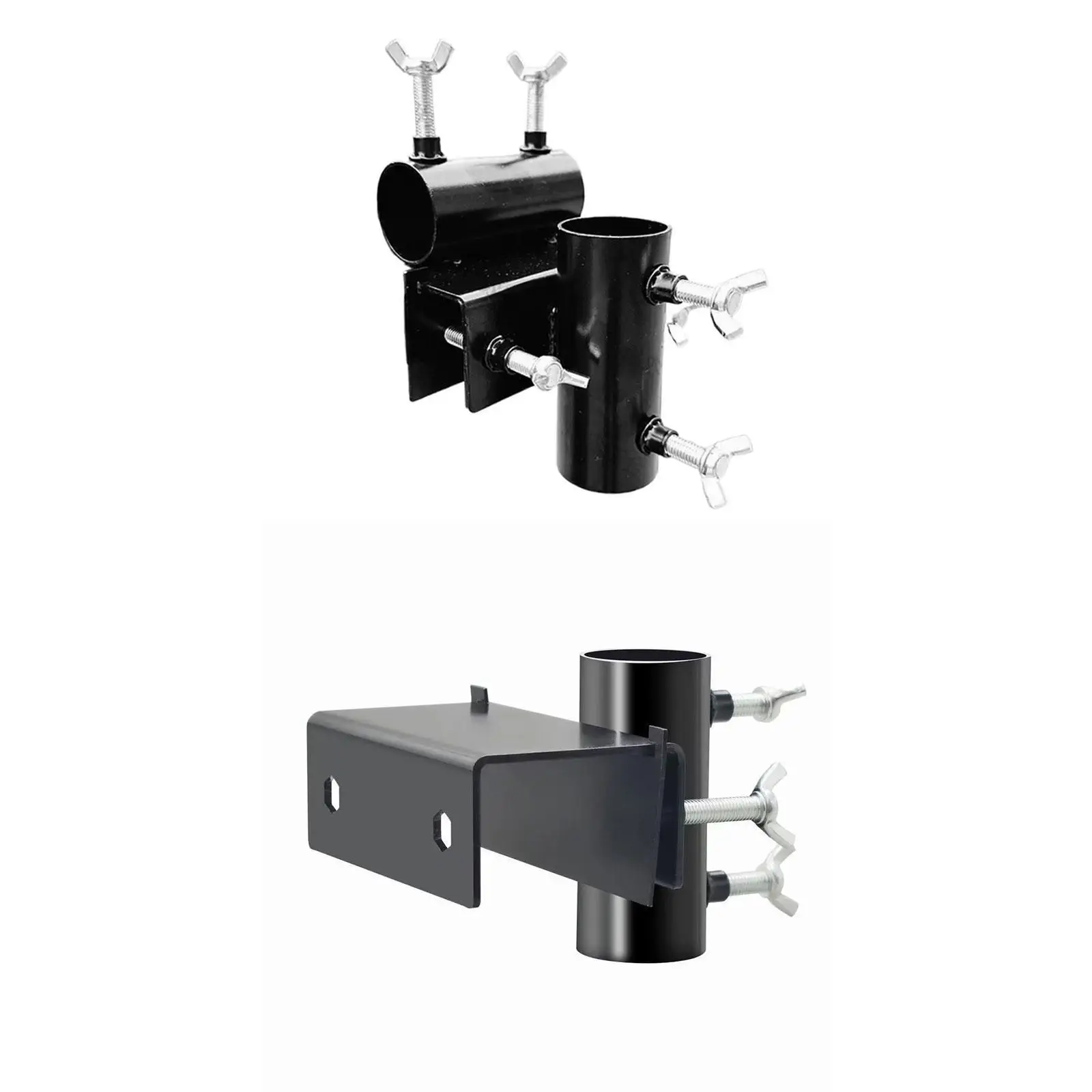 Picture 4: Heavy Duty Patio Umbrella Holder Adjustable Bench Clamp Umbrella Stand for Outdoor Balcony Railing