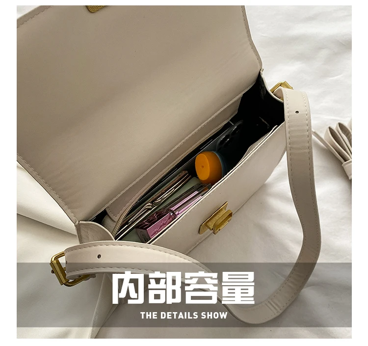 New Women\'s Shoulder Bag Handbag Messenger Bag Preppy Style Female Bag Vintage Envelope Bag High Quality Briefcase Trend Design