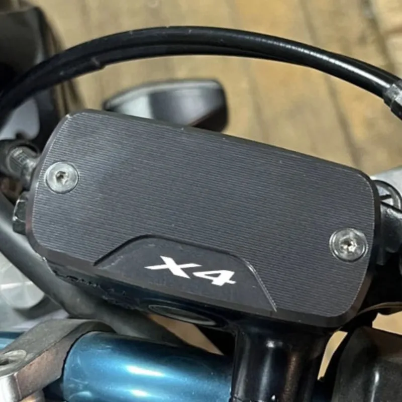 

Motorcycle Accessories Front Brake Fluid Reservoir Tank Cap Cover FOR HONDA X4 1998 1999 2000 2001 2002 2003 2004 2005 2006