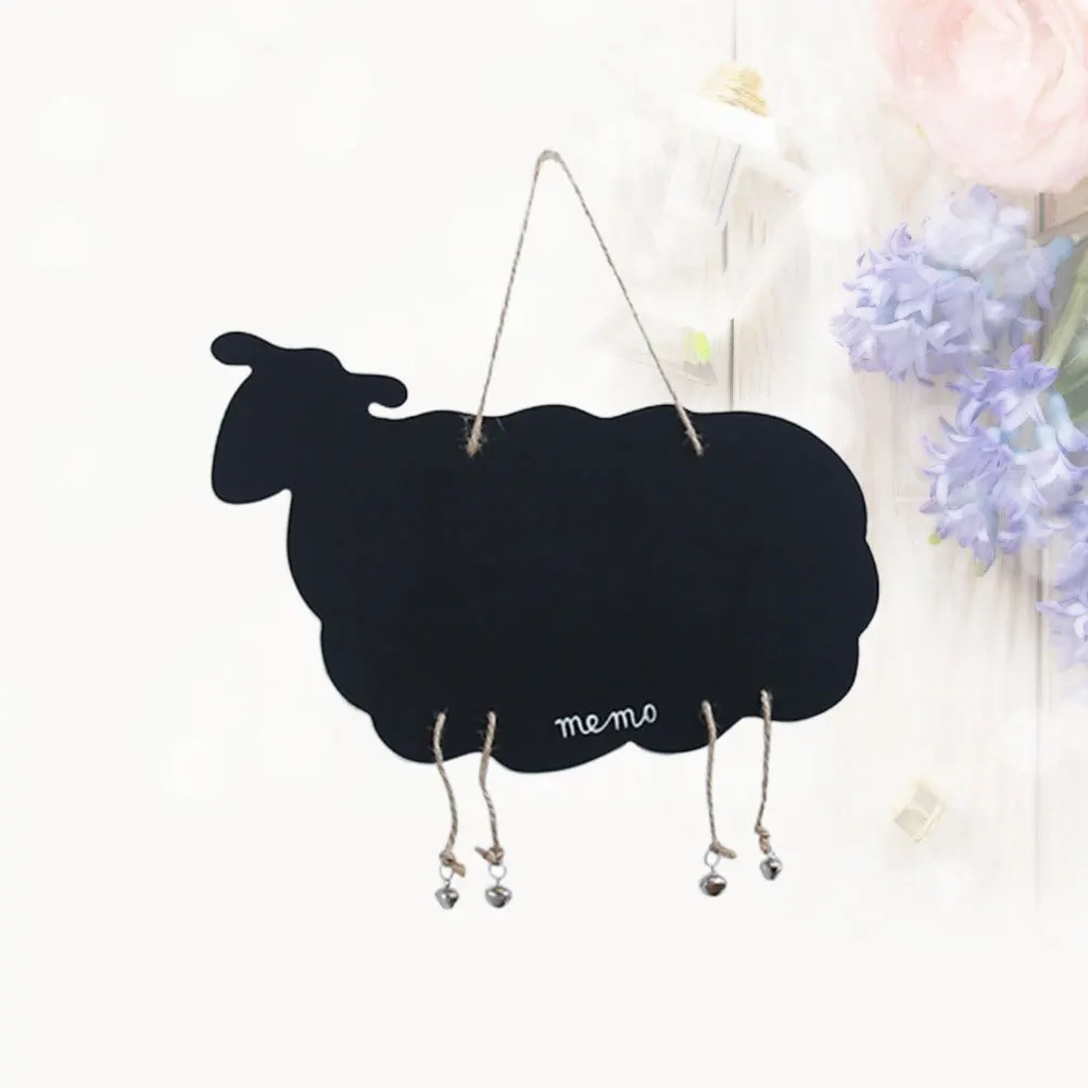 

Stunning Wooden Chalkboard Wall Decor Sign Home Hanging Board for Writing Messages and Notices Exquisite Gift