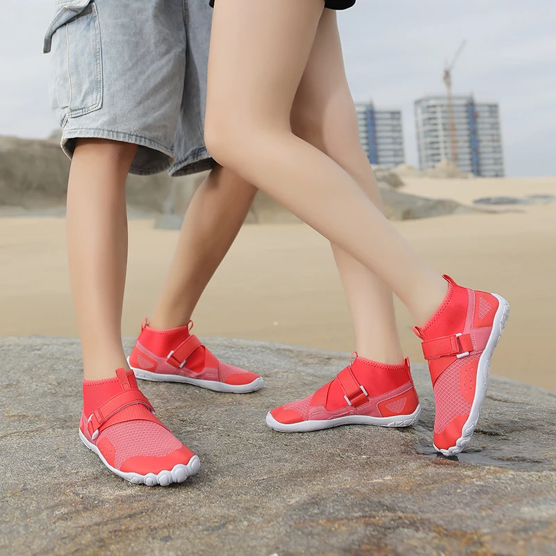 Tênis de praia antiderrapante wading sapatos de secagem rápida tênis ao ar livre confortável respirável sapatos de natação para homem e mulher