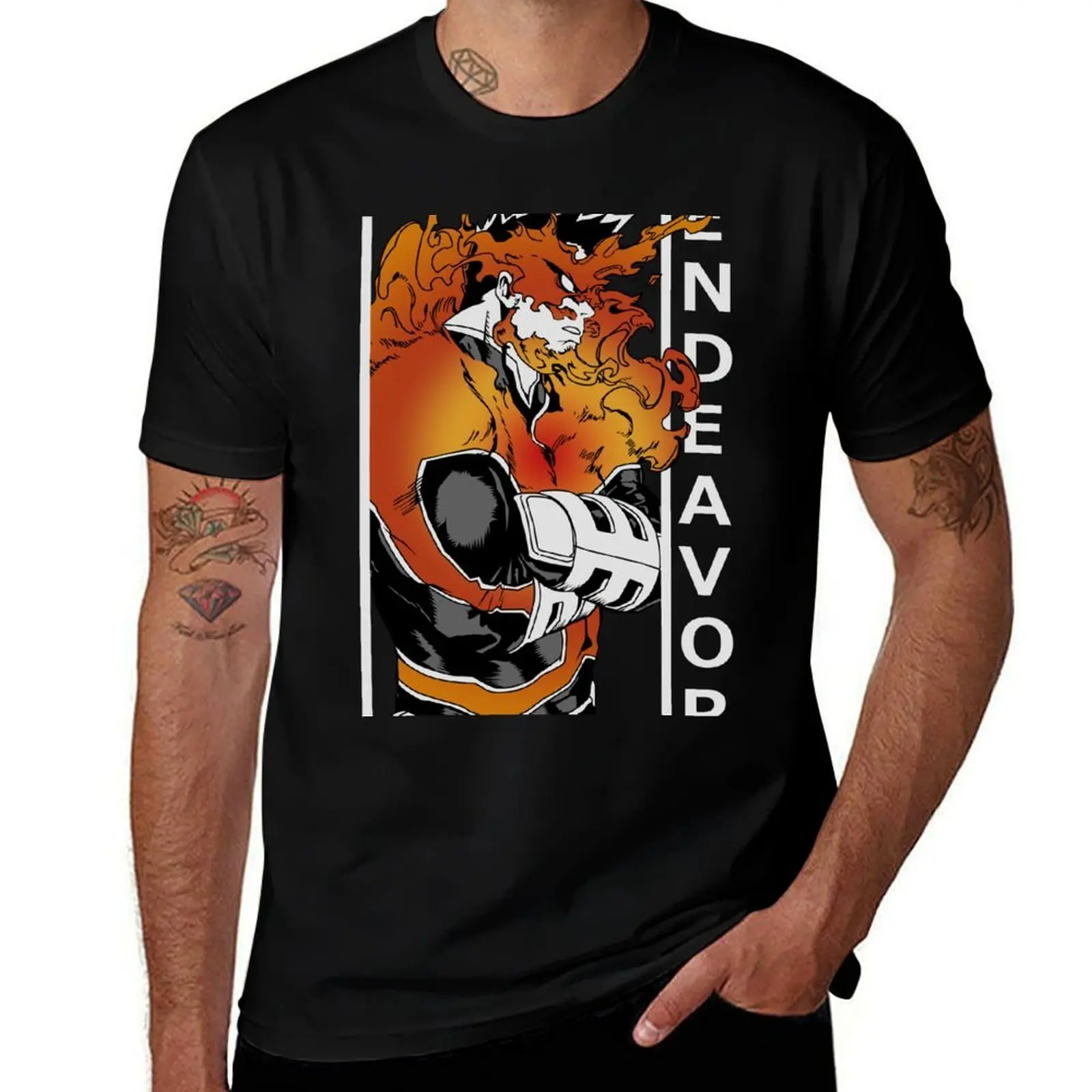 

Endeavor T-Shirt black cotton t-shirt plain for man package t shirts cotton 100% T-Shirt