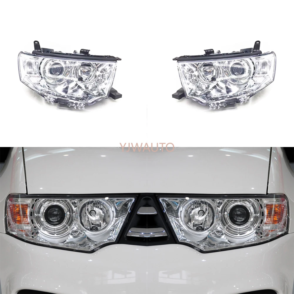 Headlights For Mitsubishi Pajero Sport Headlamp Assembly Daytime Running Light Auto Whole Car Light Assembly