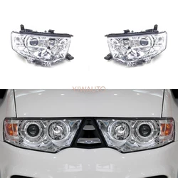 Headlights For Mitsubishi Pajero Sport Headlamp Assembly Daytime Running Light Auto Whole Car Light Assembly