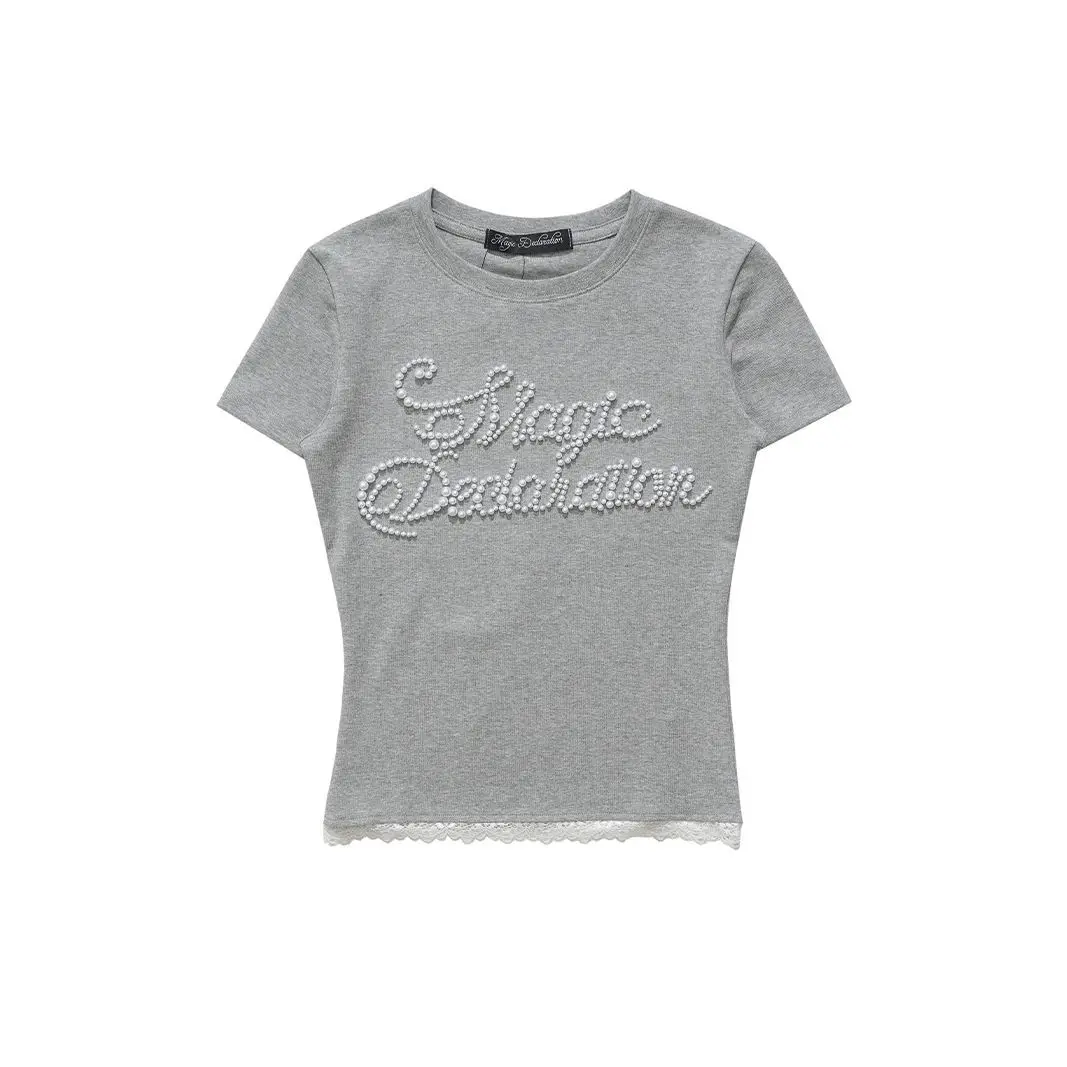 

Fudge Pink Contemporary Retro-Inspired Grunge T-Shirt Everyday Figure-Flattering Tailored T-Shirt Cute Feminine Romance Top