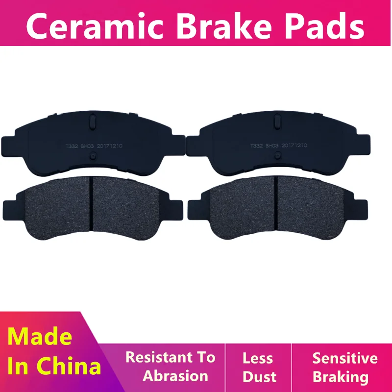 Front/Rear Ceramic Brake Pads For DFM Dongfeng Fengshen AEOLUS H30 Cross S30/Auto Parts