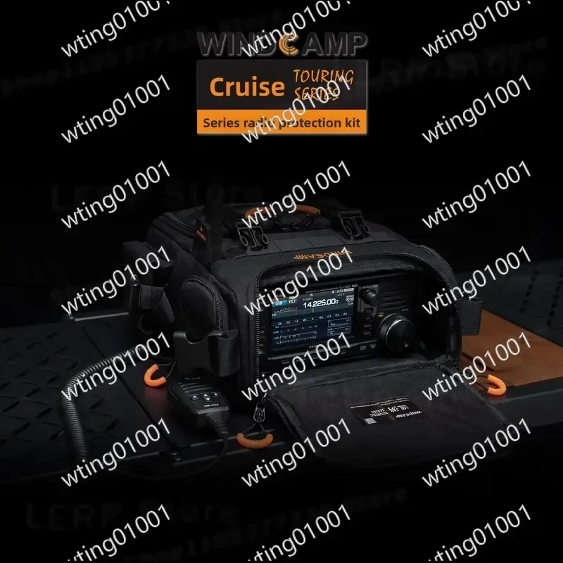 for Yaesu IC-705 Portable Transceiver Padded Shoulder Bag Protective Case for FTX-1 Radio Gear Durable Carry Solution