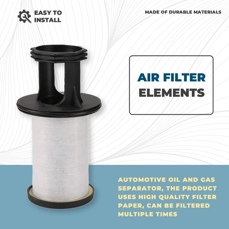 2Pcs Air Filter Elements Crankcase Oil And Gas Separator Car Accessories For Provent 200 3584145