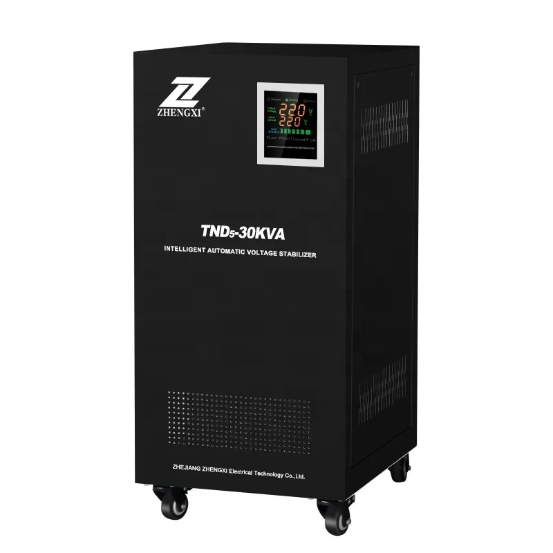 TND3-30KVA Tnd Single Phase Servo Avr Voltage Stabilizer 30kva Automatic Voltage Regulator Factory Price