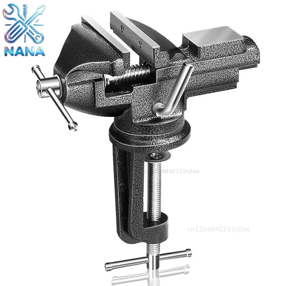 50MM/68MM miniature all-steel vise, household vise, repair shop vise.