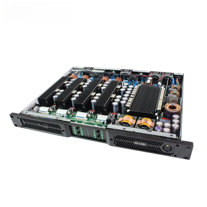 D4-1300 2Ohms 12000W Class D Amplifier Online Shop Digital Audio Amp High End Amplifier