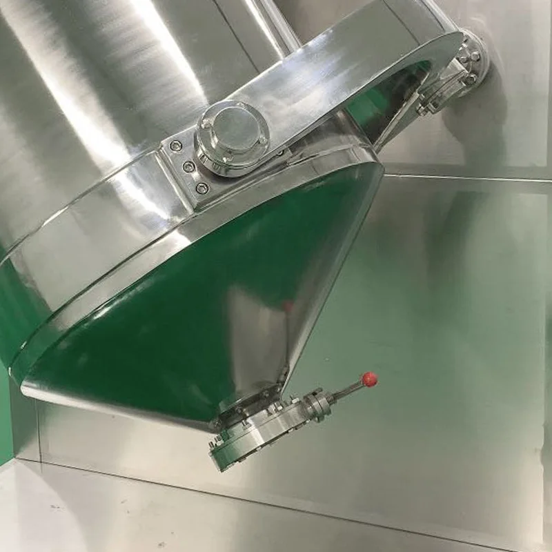 New Dry Powder Granule Drum Mixer 100KG 200KG Plastic Mixing Powder Mixer Machine