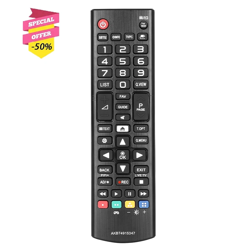 

AKB74915347 Remote Control For Smart TV 24LJ480U 24MT49S 28LK480U 28MT49S 32LJ550B 32LJ550M 32LJ594U 32LJ600U 32LJ610V