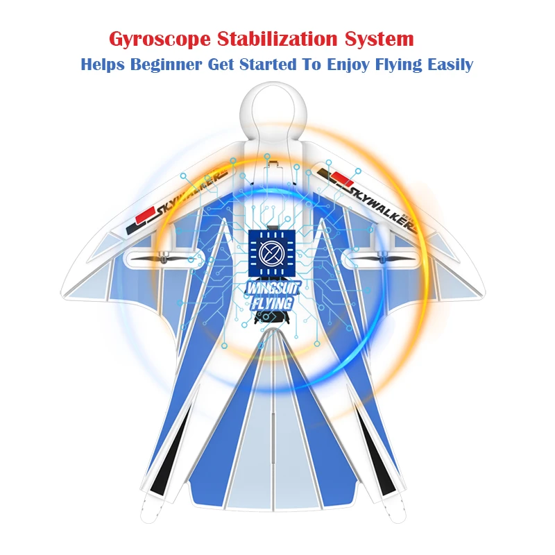 Skywalker puszczania samolotów RC samoloty z 2.4Ghz 4CH ręcznie rzucanie pianki elektryczny pilot naprawiono RC samolot szybowiec zabawka dla