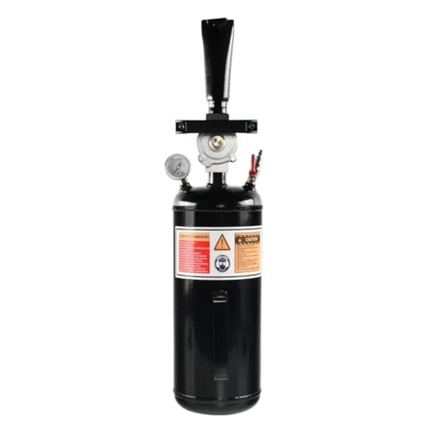

8L Air Tire Bead Seater 116 PSI Blaster Tool Seating Tire Inflator with Gauge Car Truck ATV Tire Inflator Tank Black