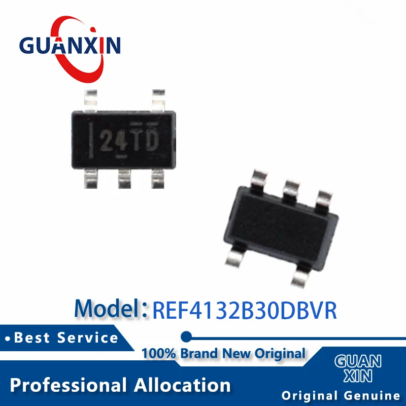 

100% New REF4132B30DBVR SOT23-5 Marking 24TD REF4132B30