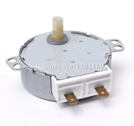 TYJ50-8A7 الميكروويف القرص الدوار بدوره الجدول المحرك متزامن المحرك تقريبا 11 مللي متر المغزل طويل القامة فرن الميكروويف أجزاء الملحقات