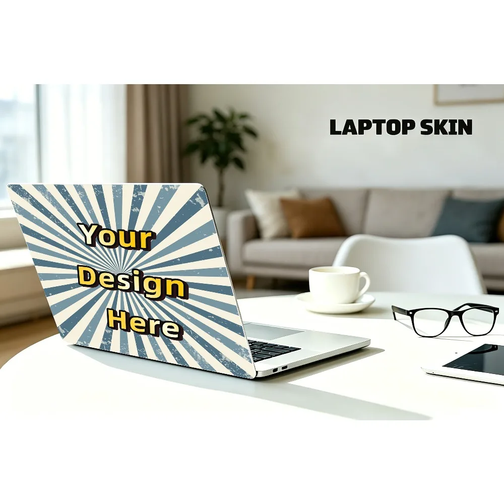 Custom DIY Laptop Skin Sticker Set of 2 Sheets Self‑Adhesive Stickers for  Anti‑Scratch Notebook Laptops Personalized Decal