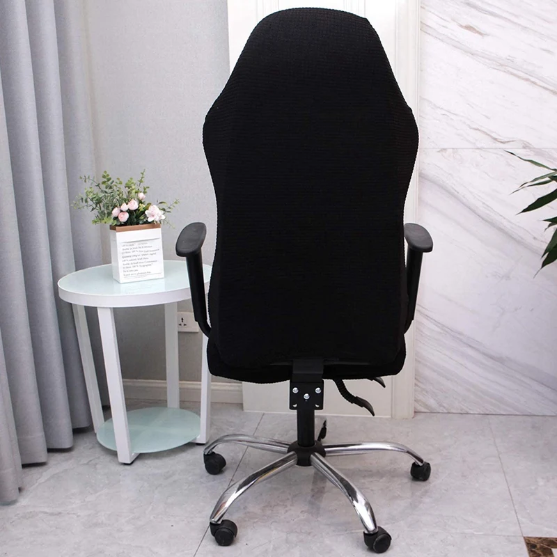 Elastic Electric Gaming Chair Covers Household Office Internet Cafe Rotating Armrest Stretch Chair Cases