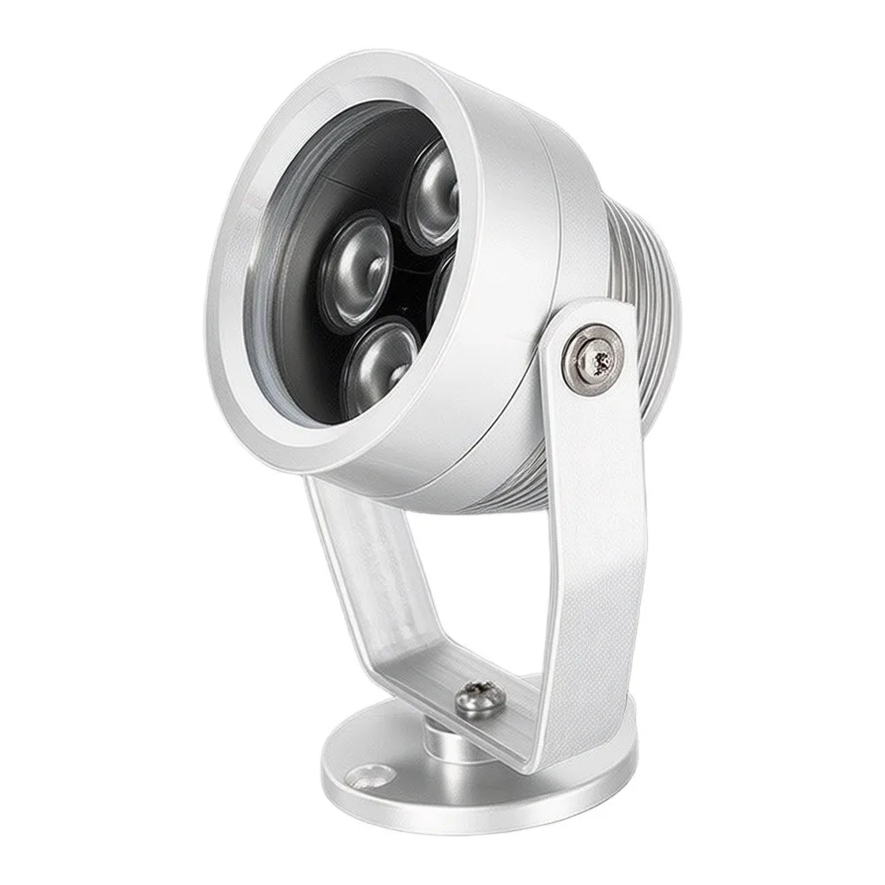 850nm IR LED Auxiliary Light for Night Vision Cameras Outdoor Use Waterproof IP66 80m Range Multiple Beam Angles 30 45 60 90