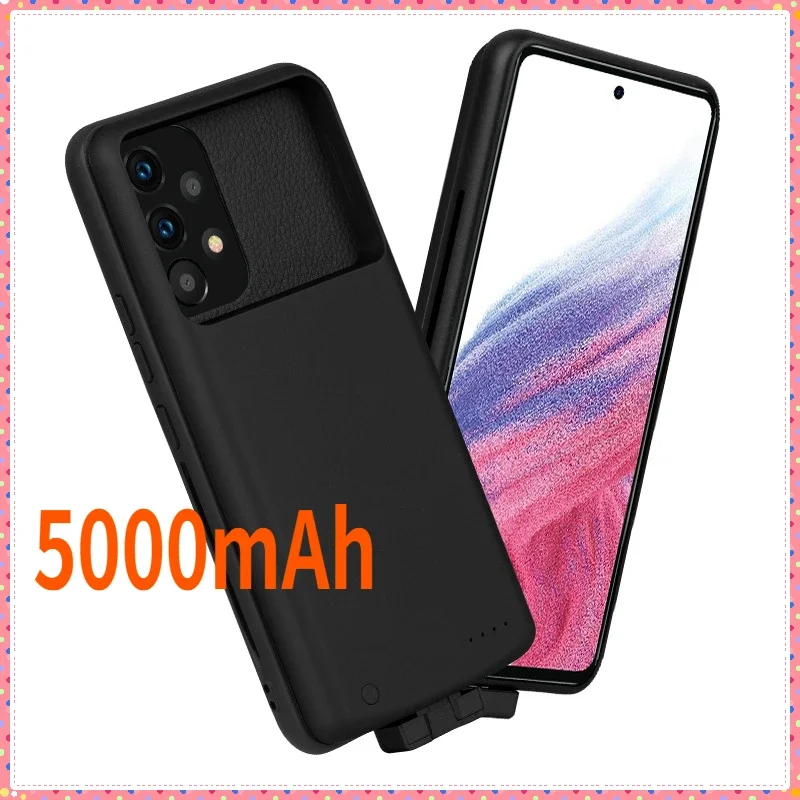 

5000mAh Battery Charger Case for Samsung Galaxy a53 5G Wireless Charging Power Bank External Battery