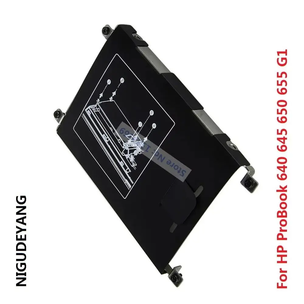 SATA HDD SSD 2.5 Hard Drive Bracket Caddy Frame Bracket for HP ProBook 640 645 650 655 G1 (Not fit G2 G3 G4 G5 G6 or any others)