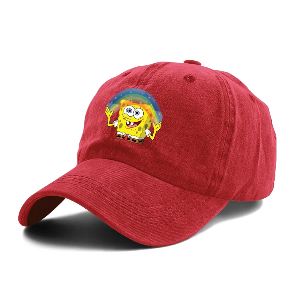 SpongeBob SquarePants Hot Sale Unisex Fashion Cap Classic Baseball Caps For Men & Women High Quality Golf Sports Hat