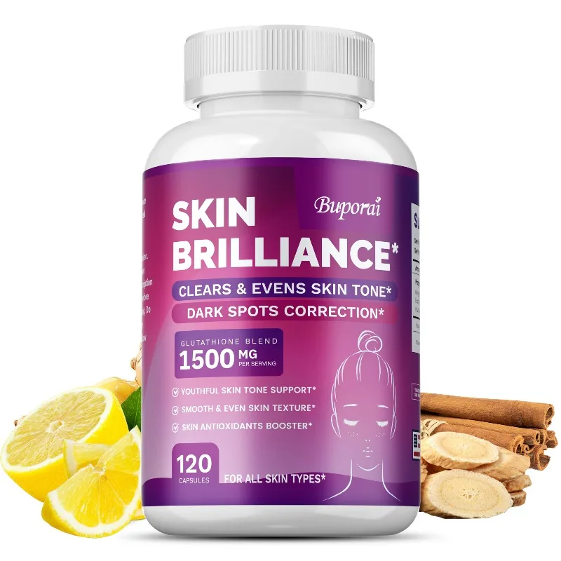 

Glutathione Capsules - Anti-wrinkle, Anti-cellular Aging, Antioxidant, Reduce Dark Spots and Pigmentation