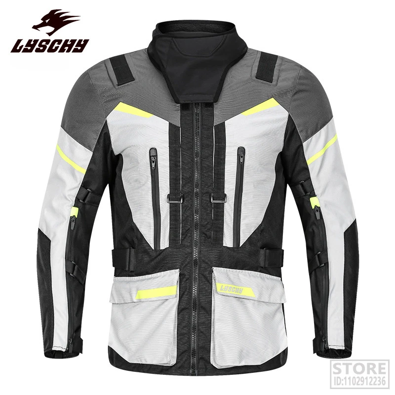 

Motorcycle Jacket Pant Suit Waterproof Motorbike Moto Motocross Riding Clothing Protective Gear Winter