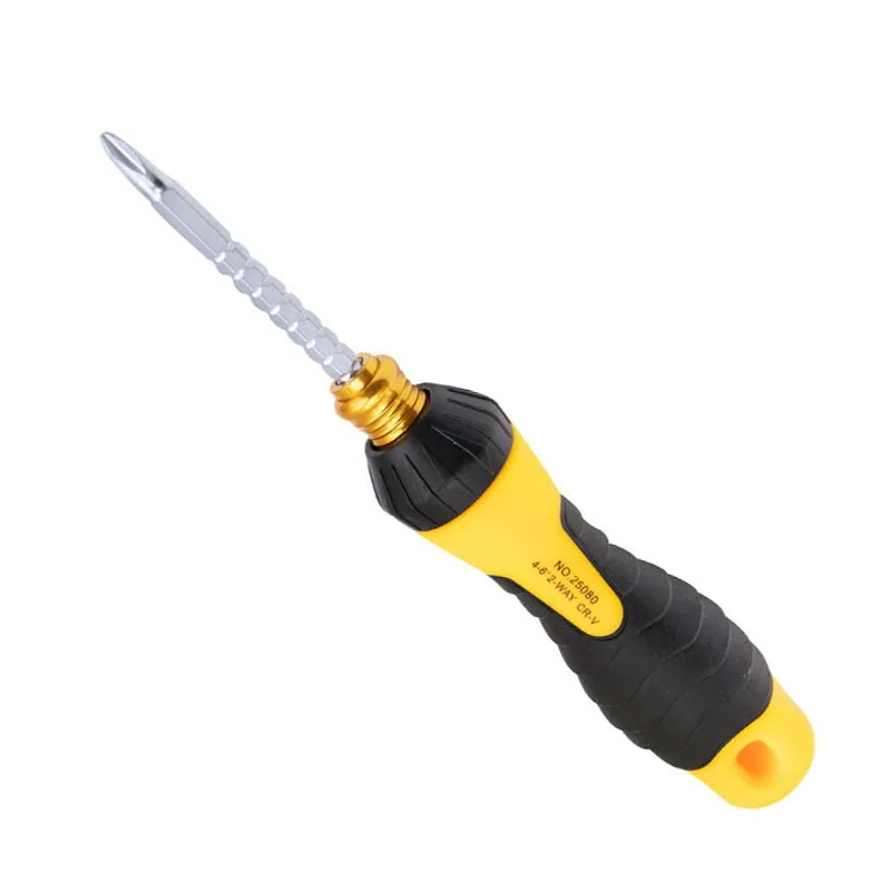 Double End Ratchet 2-way Screwdriver H1/4