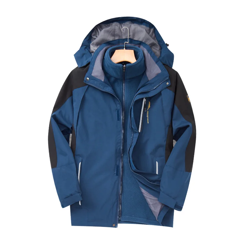 Stay Warm & Dry: Unisex 3-in-1 Thermal Jacket with Waterproof, Windproof & Breathable Insulation