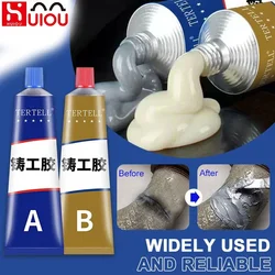 High Strength Metal Repair Glue Strong Cold Welding Glue Magic Plastic Repair Casting Adhesive Heat Resistance AB Glue Sealant