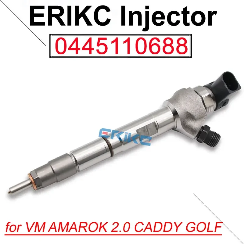 

0445110688 Auto Part Common Rail Nozzle 0 445 110 688 Diesel Injector Sprayer 0445 110 688 for Bosch VW Amarok 2.0 Caddy Golf