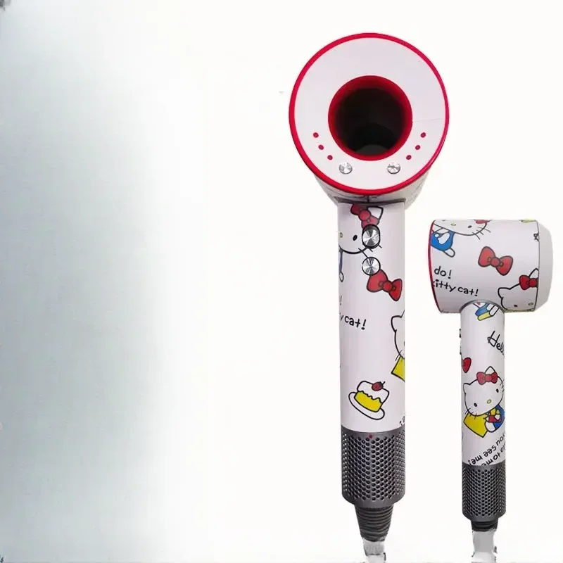 Sanrio Cartoon Hollow Hair Drying HelloKitty Girl Constant Temperature Extra Large Power Silent Home Barber Shop Drying Hair