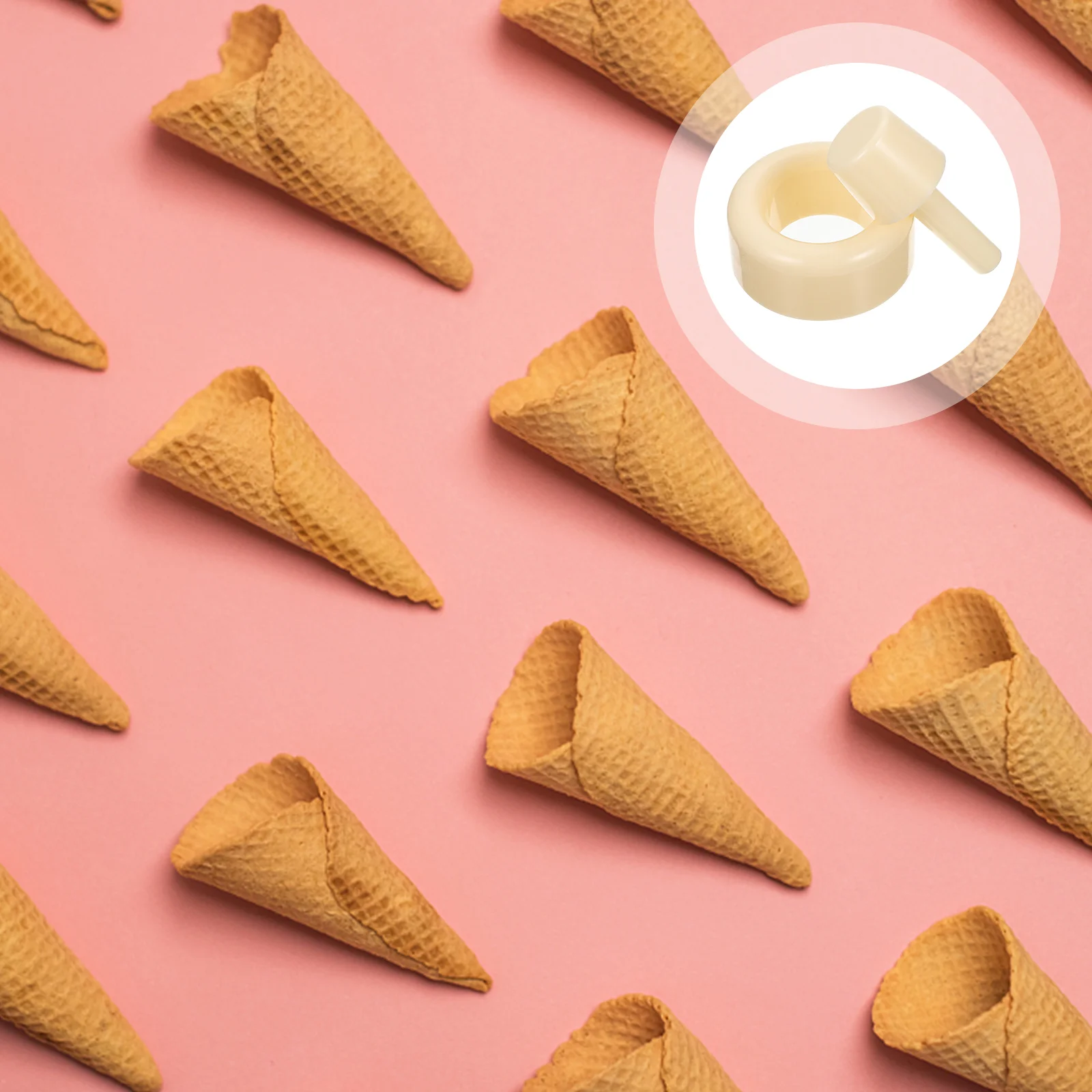 Superior Plastic Ice Cream Cone Roller Cone Roller Mold Dessert Tool Waffle Maker Kitchen Supplies Cone Shaper