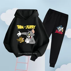 Step into a World of Fun with Our Tom & Jerry Hoodie & Joggers - Stylish & Trendy Outfits for Boys & Girls' Casual Days