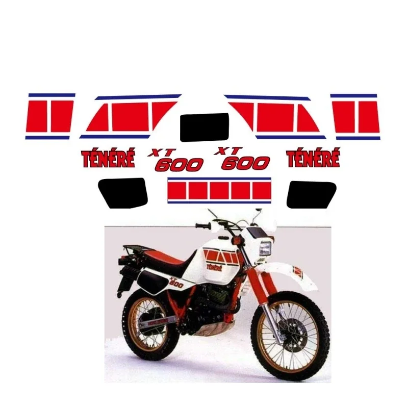 

For Yamaha XT 600 Z TENERE 1983-1984 Fairing Shell Sticker Decal Replica Full Car Sticker Decals XT600