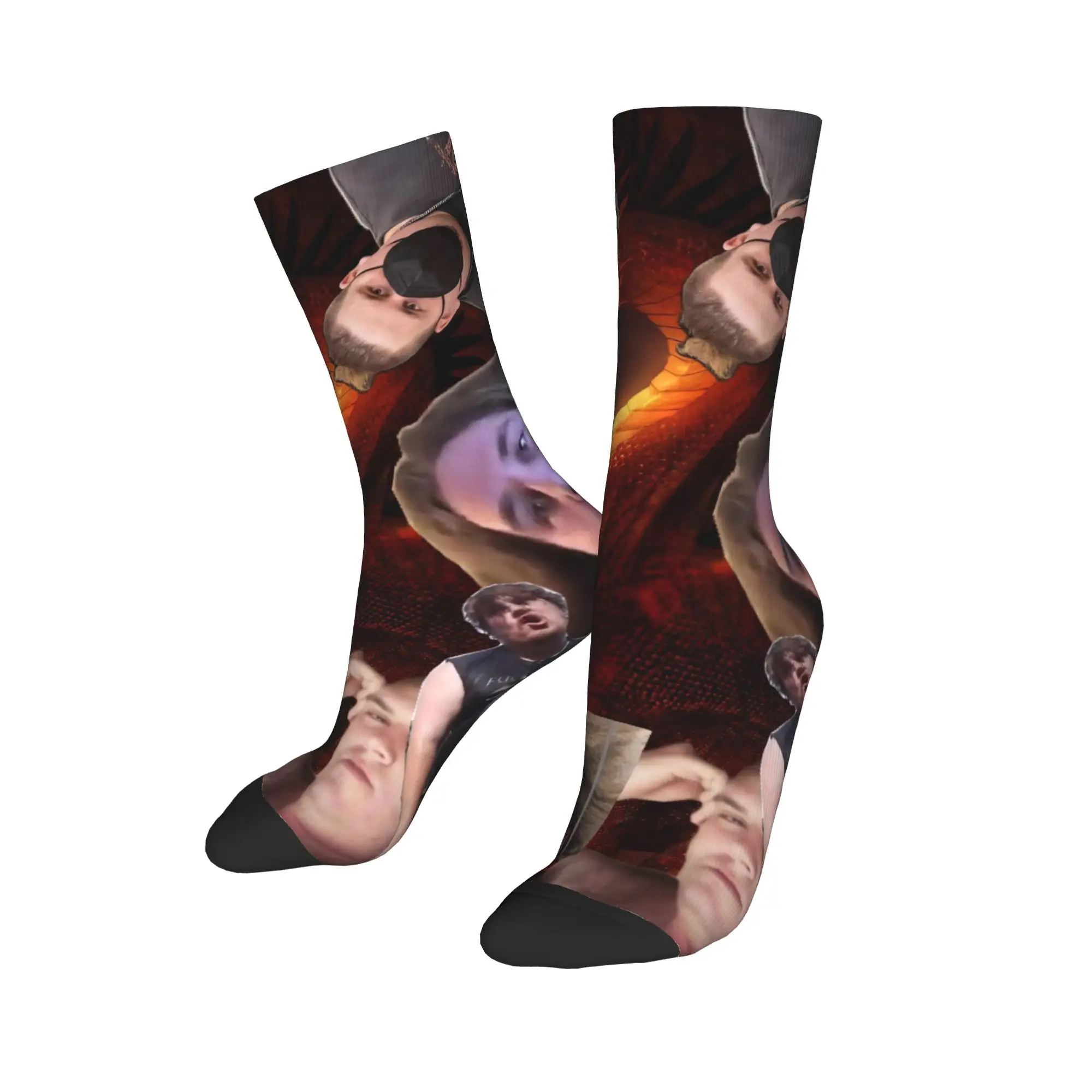 ถุงเท้าลาย Drachenlord ถุงเท้าแฟชั่นทันสมัย ถุงเท้าผู้หญิง ผู้ชาย ถุงเท้าใส่สบาย ถุงเท้าสำหรับเล่นกีฬากลางแจ้งในฤดูใบไม้ร่วง ถุงเท้าลายกราฟิก ของขวัญวันเกิด