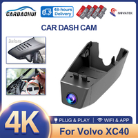 Car DVR For Volvo XC40 T2 T3 T4 D4 2018 2019 2020 2021 2022 2023 2024,Dash Cam 4K,Wifi Camera Video Recorder Dashcam Accessories