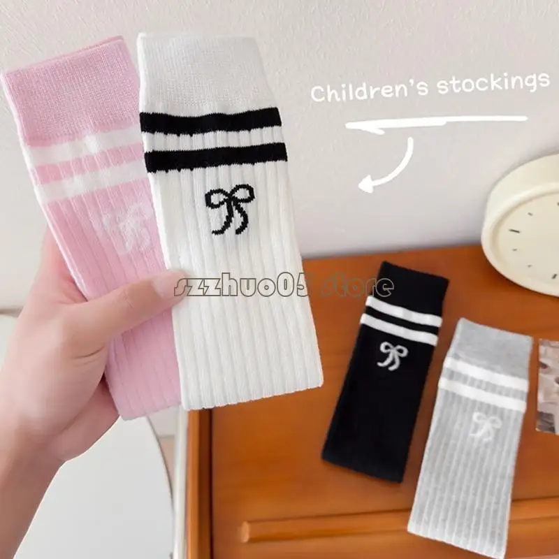 M3ge أنيقة الأطفال الجوارب طول الجوارب التنفس الجوارب العصرية طويلة الجوارب لفتاة