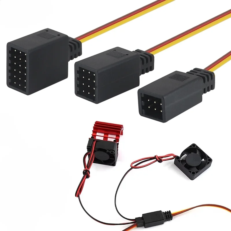 Hot 140mm Y Type Extended Line Extension Lead Wire Cable For Futaba Jr Y Harness Servo Lead Extension For Rc Car/ship/helicopter