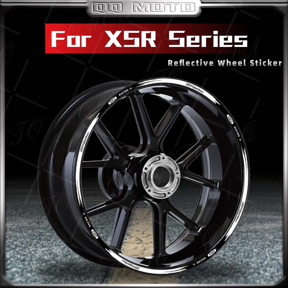 

Наклейка на колесо мотоцикла, светоотражающий обод, полосатая лента, аксессуары для ступицы для XSR 155 XSR700 XSR900 XSR 155 700 900