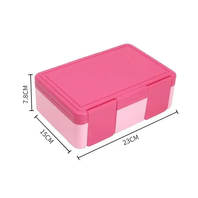 Sealed Lunch Box With Spoon And Fork, Children's Microwaveable Bento Box, Food Storage Container