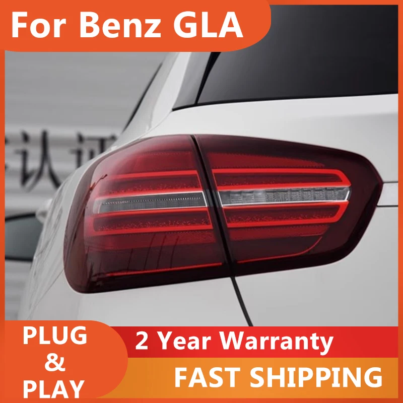 

Car Accessories for Mercedes GLA Tail Light 2016-2020 Benz GLA 200 220 260 Taillights DRL Fog Brake Turn Signal Reversing