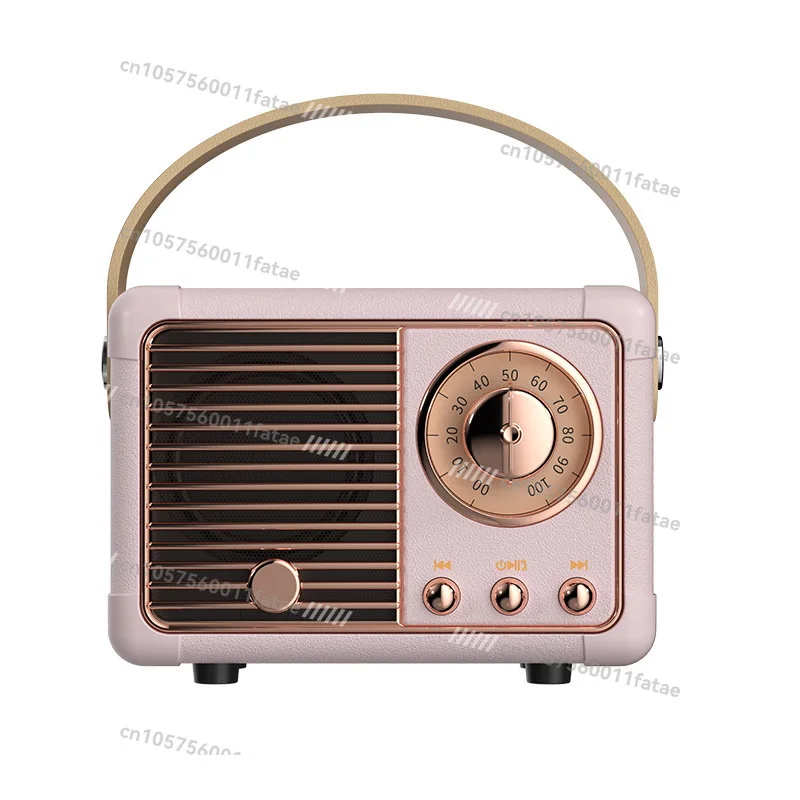 

Creative Retro Wireless Bluetooth Speaker Portable Gift Small Stereo Mobile Phone Subwoofer Mini Bluetooth Speaker