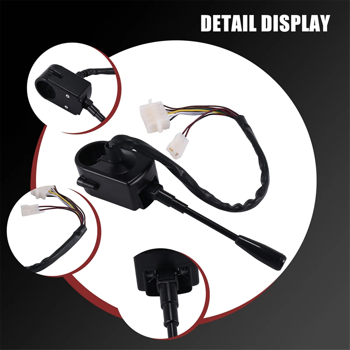 Автомобильная рулевая колонка, переключатель сигнала поворота, дальнее и ближнее освещение, выключатель 0035458724 для Mercedes-Benz, старого трактора и грузовика