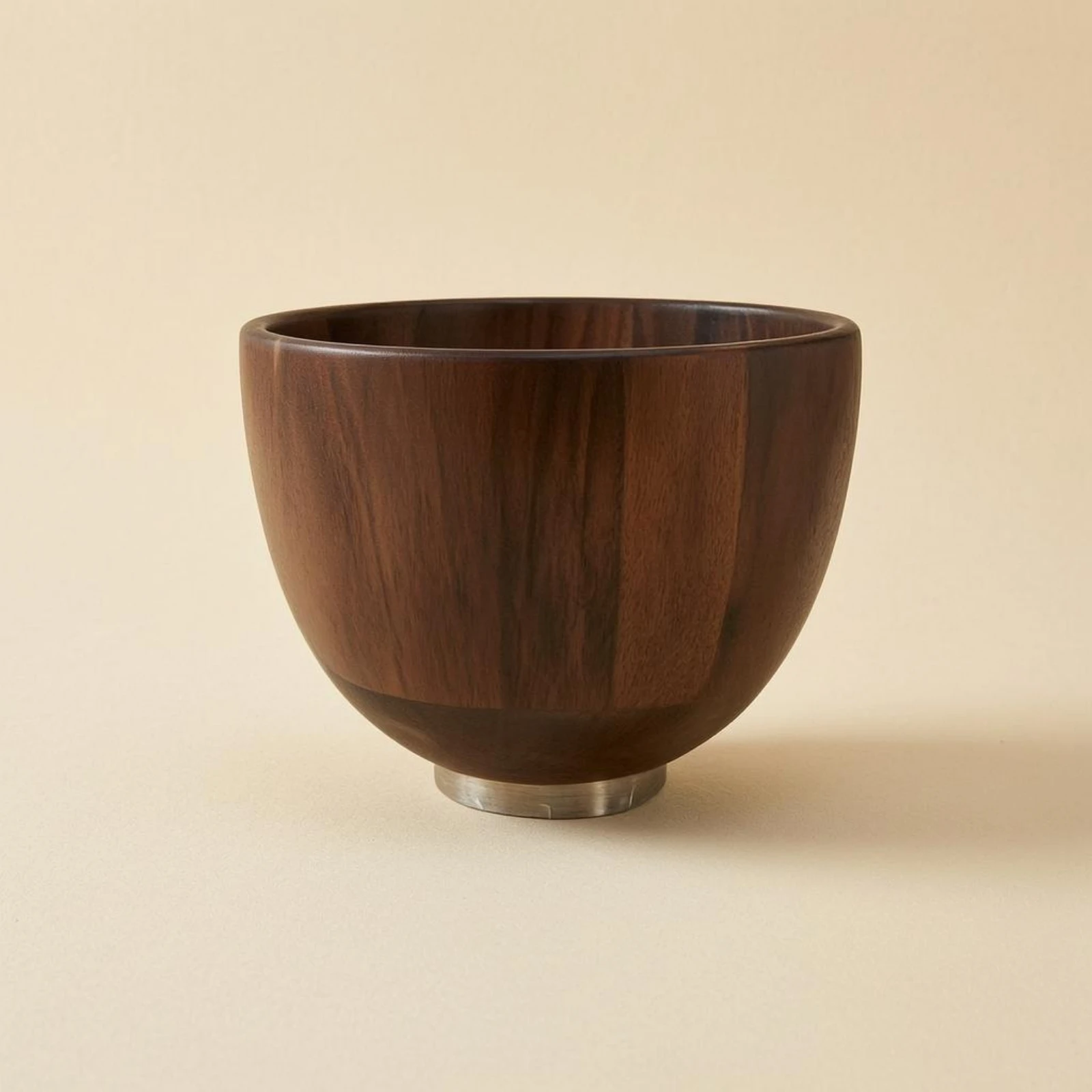 Lidded Wooden Bowl Center Opening Lid Wooden Mixing Bowl Kitchenware Food Safe