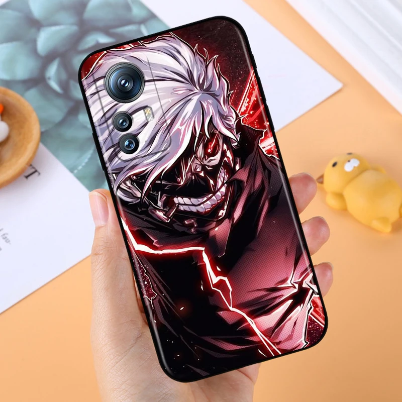 T-Tokyo Ghoul Cool Cute For Xiaomi Mi 14 13T 13 12T 12 11T 11i 11 10T 10 Pro Lite Ultra 5G Black Back Phone Case