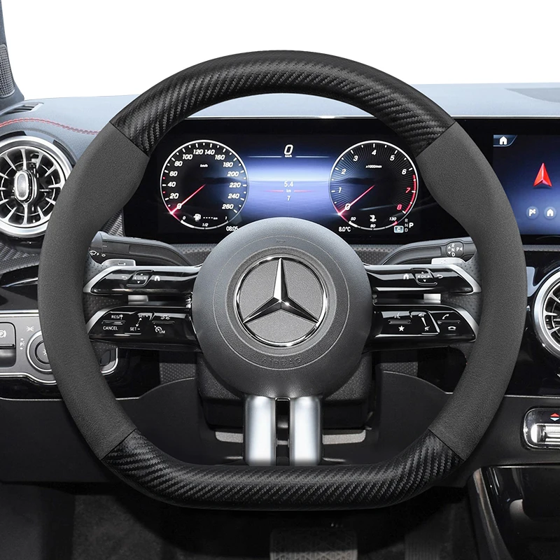 

Applicable to Mercedes-Benz steering wheel covers for the E-Class, S-Class, C-Class, GLC Maybach S600, and GLS600 accessories.