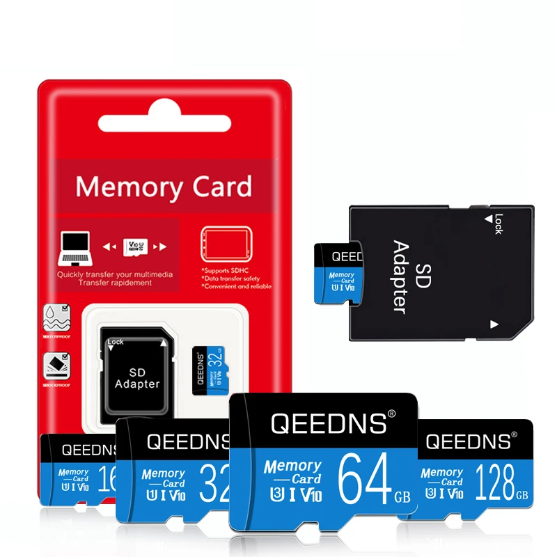 

TF Card SD Micro card 32G 16gb 8gb High Speed Memory card UHS-I 64gb 128gb 256gb 512gb U3 Mini SD Card Free Adapter For Camera